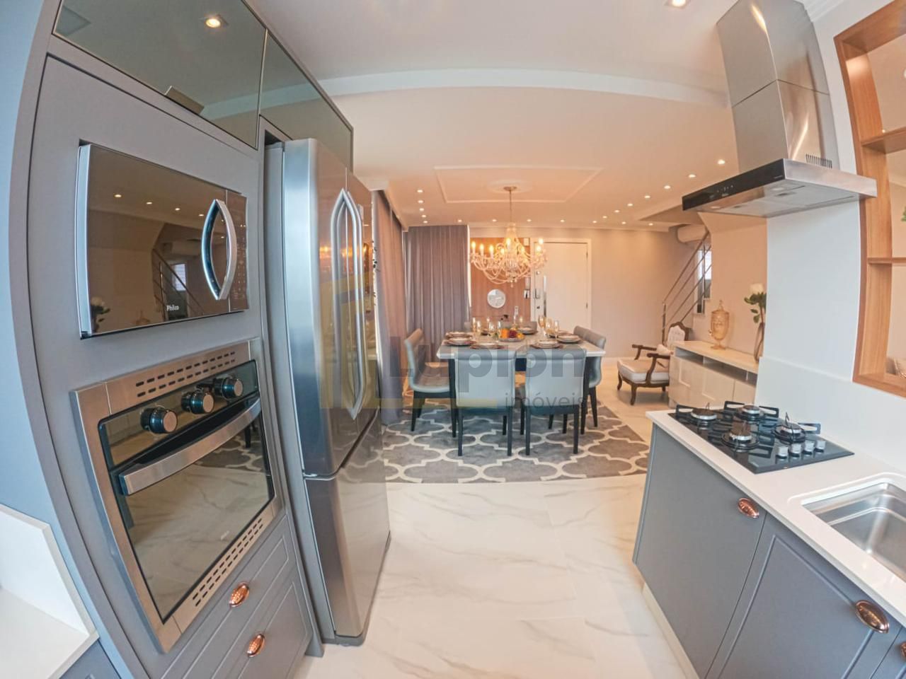 Cobertura Tríplex Mobiliada e Decorada com SPA no Residencial ...