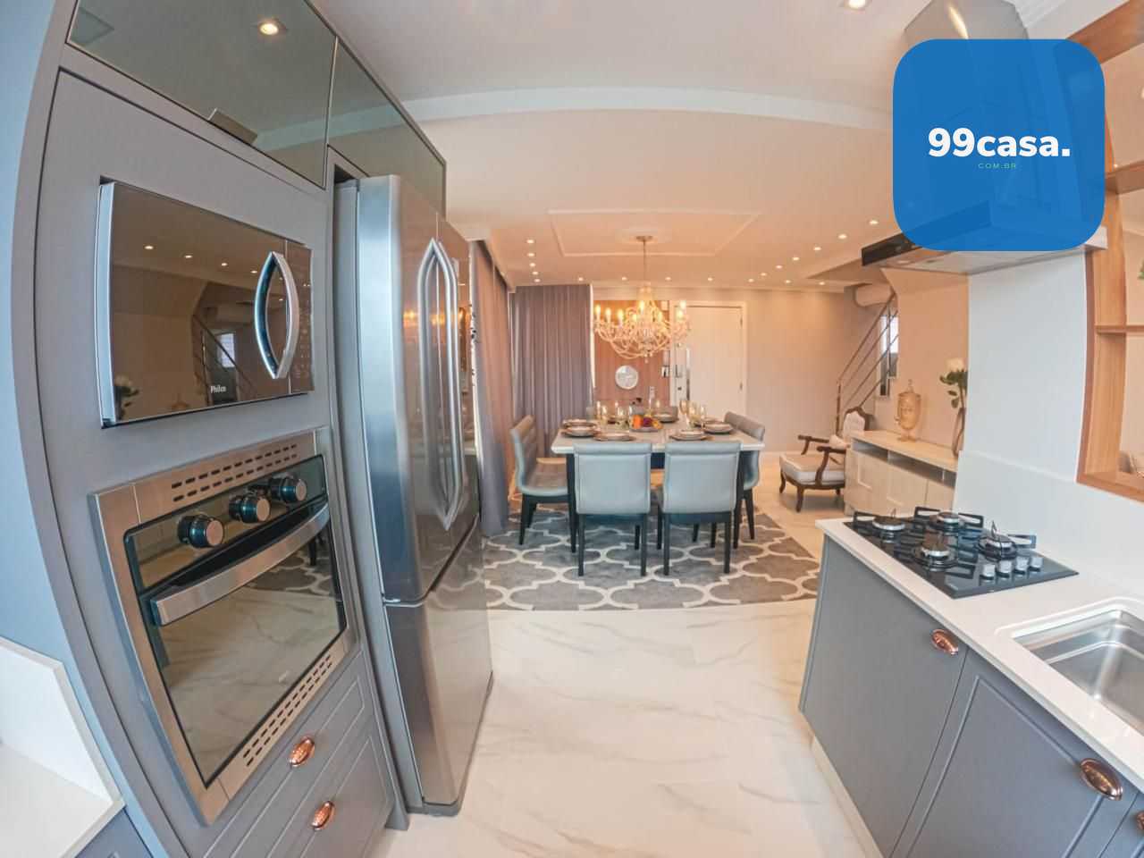 Cobertura Tríplex Mobiliada e Decorada com SPA no Residencial ...