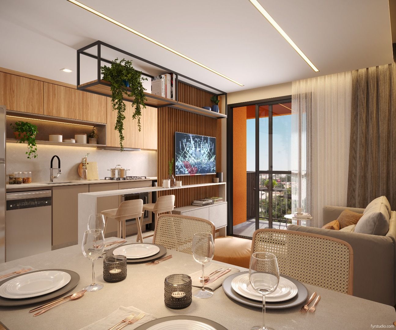 Apartamento moderno e completo no Neoville  Conforto, lazer e ...