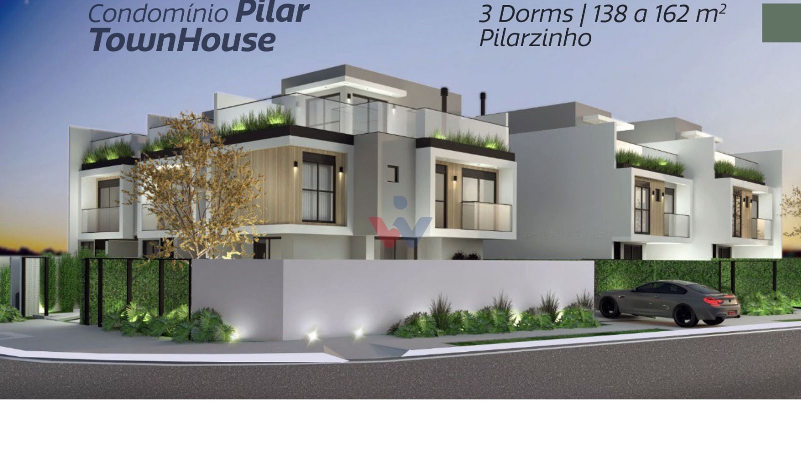 Sobrados Triplex Townhouse  Sofisticação, Lazer e 4 Opções de ...