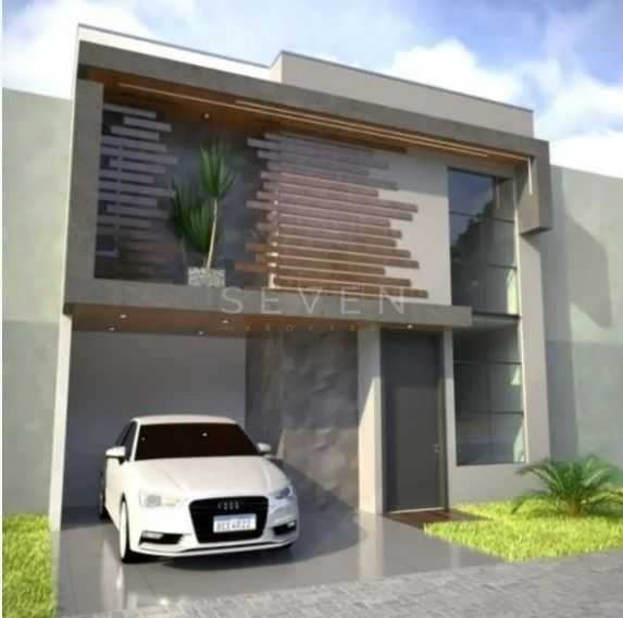 Sobrado Moderno 3 Quartos com Suíte em Condomínio Fechado  Cam...