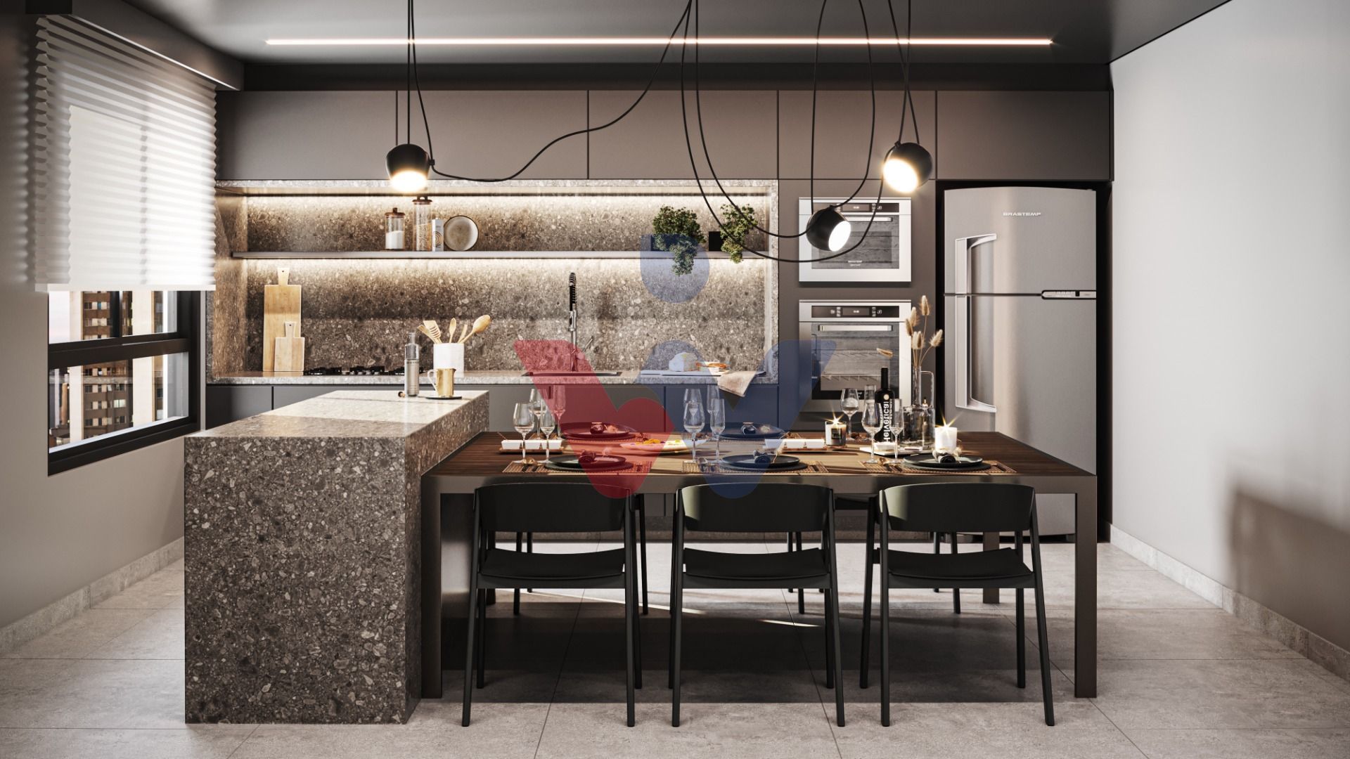 Studio Sofisticado no Portão com Lazer Completo e Conforto Sus...