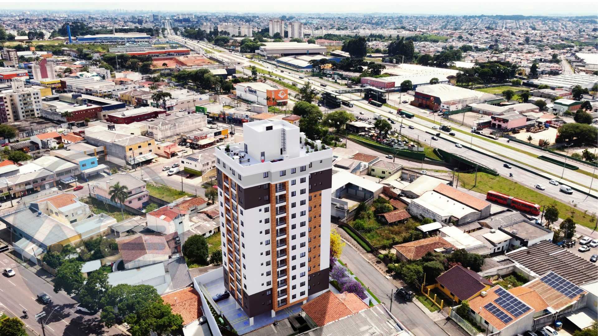 Apartamento ? Venda no Pinheirinho com 2 Quartos, Su?te e Laze...