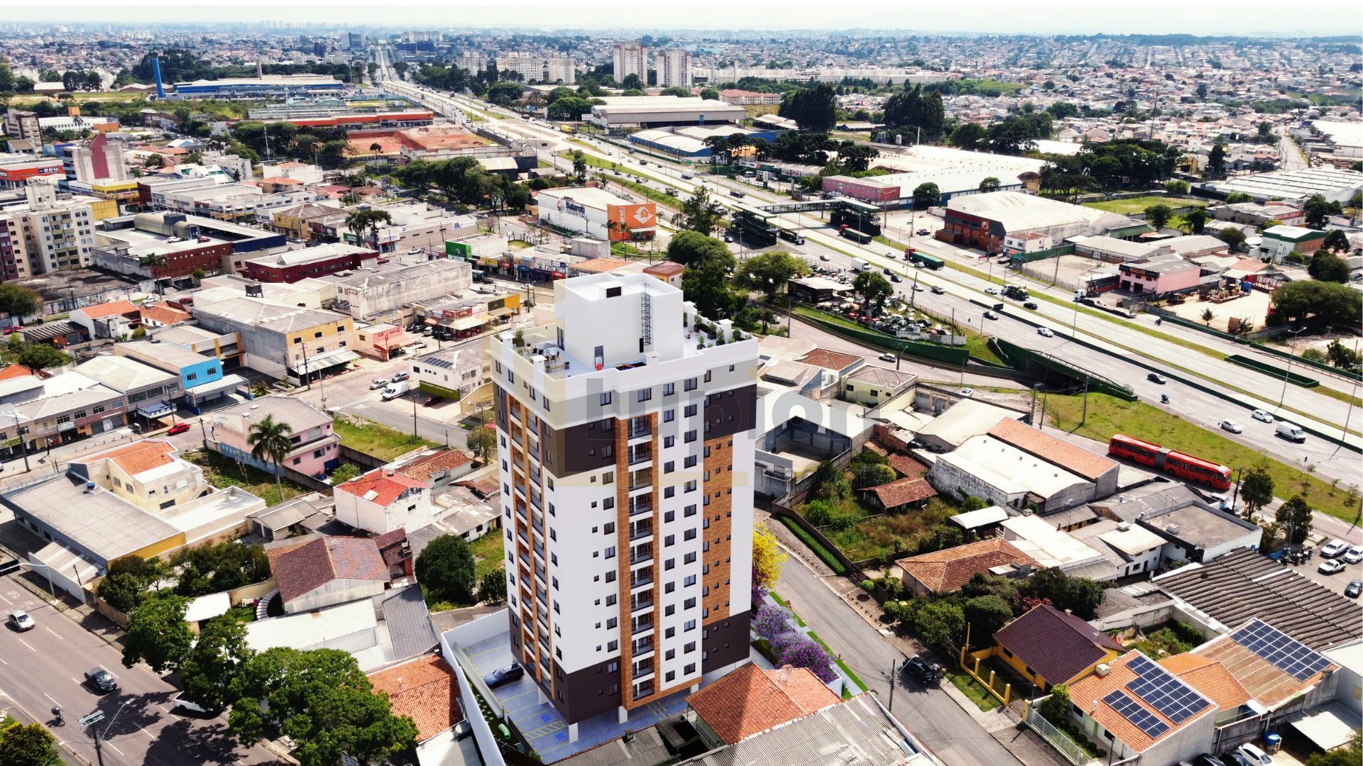 Apartamento à Venda no Pinheirinho com 2 Quartos, Suíte e Laze...