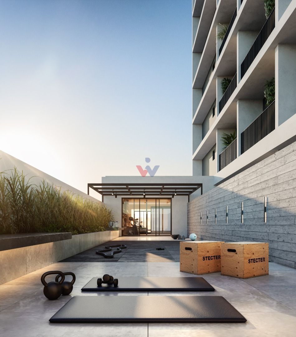 Apartamento no UNO Solare  2 Quartos, 60m  e Sacada com Churra...