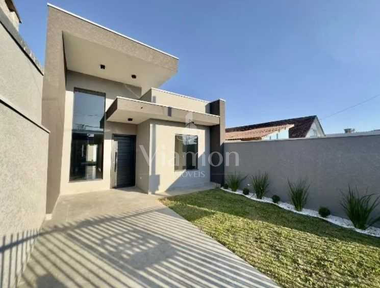 Casa Nova e Moderna à Venda no Bairro Gralha Azul  Próxima ao ...