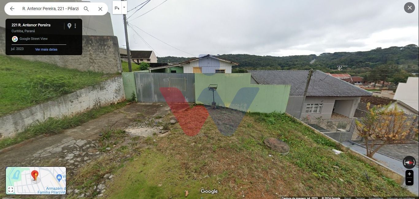 Terreno no Pilarzinho com Vista para o Parque Tingui  Aceita P...
