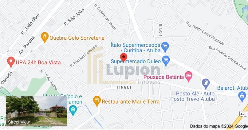 Terreno ZR4 no Tingui com Casa Aver­bada de 250m   Ideal para ...