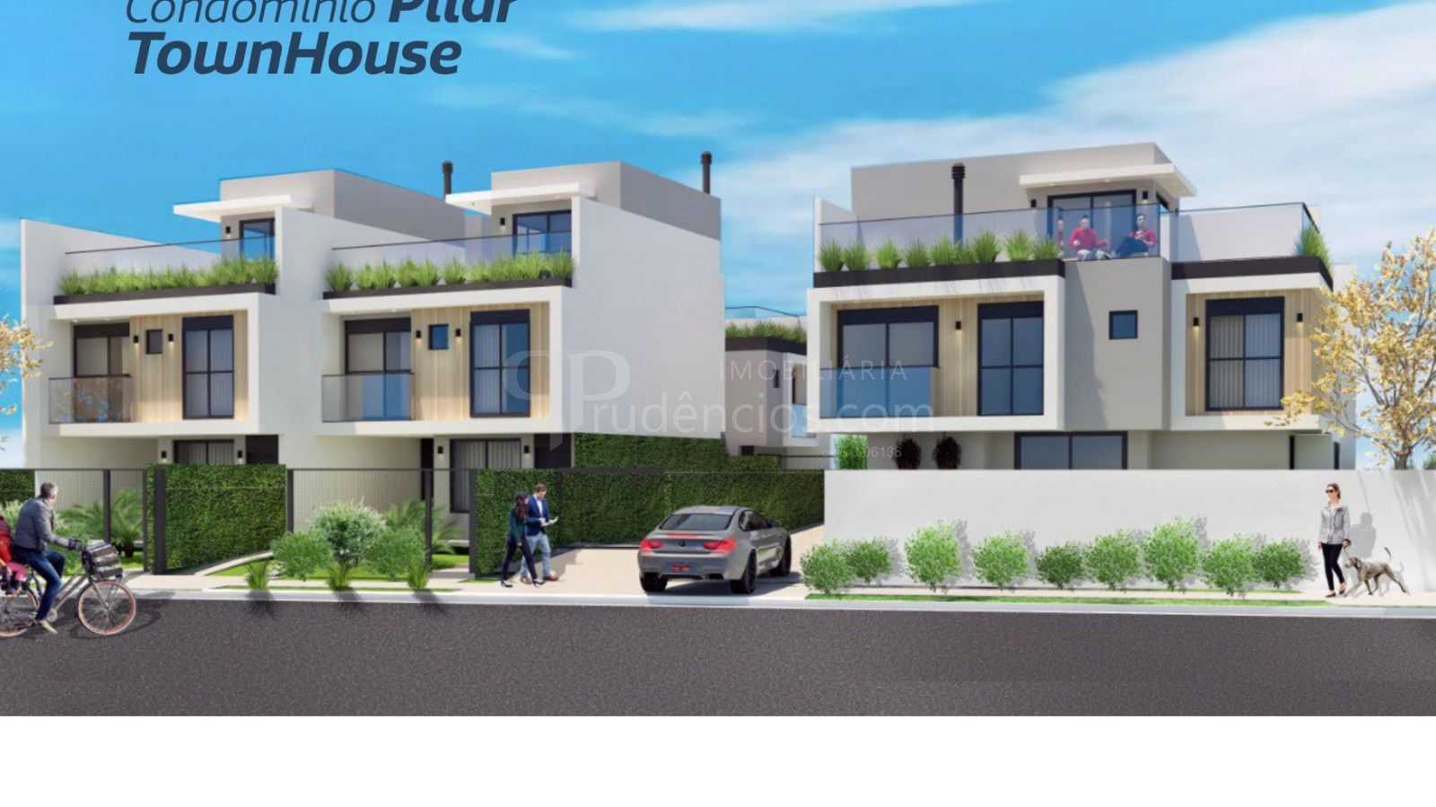 Sobrados Triplex Townhouse  Sofisticação, Lazer e 4 Opções de ...