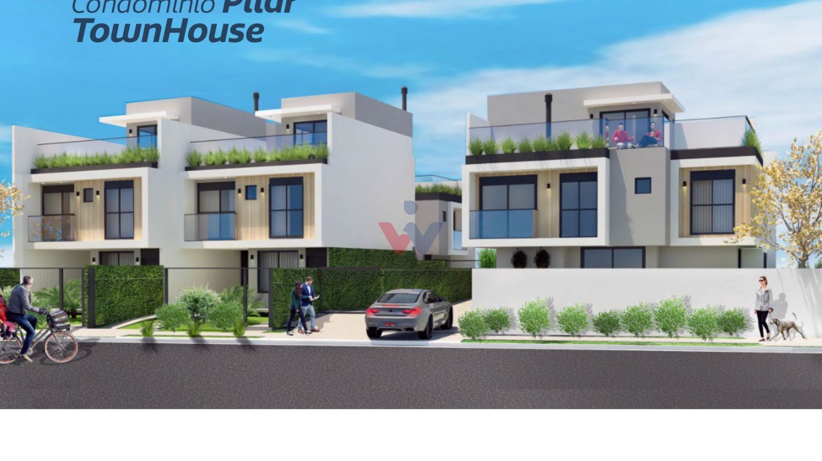 Sobrados Triplex Townhouse  Sofisticação, Lazer e 4 Opções de ...