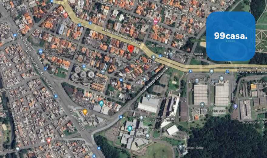 Terreno 480m  à venda no Jardim Botânico  Plano, acima do níve...