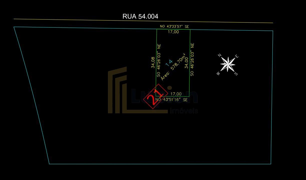 Terreno à Venda 578 m  no Jardim Paulista III, Maringá  Excele...