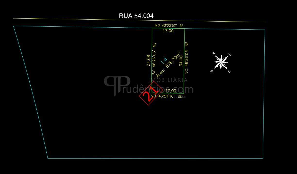 Terreno à Venda 578 m  no Jardim Paulista III, Maringá  Excele...