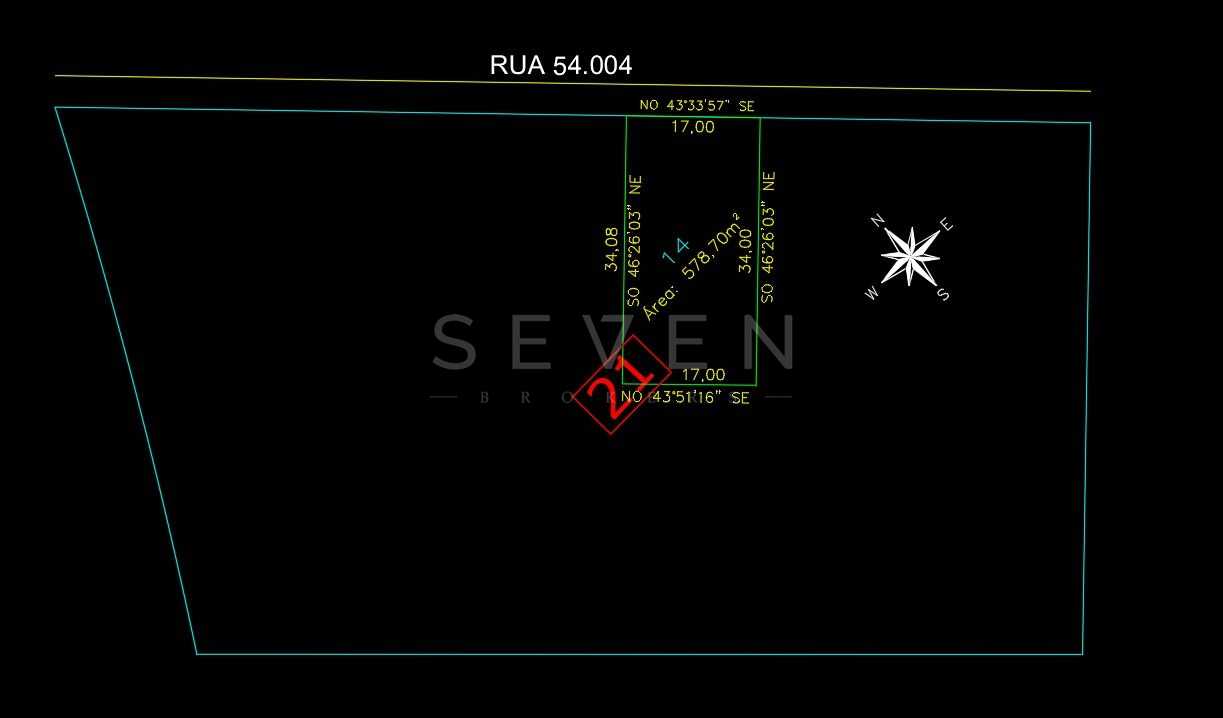 Terreno à Venda 578 m  no Jardim Paulista III, Maringá  Excele...