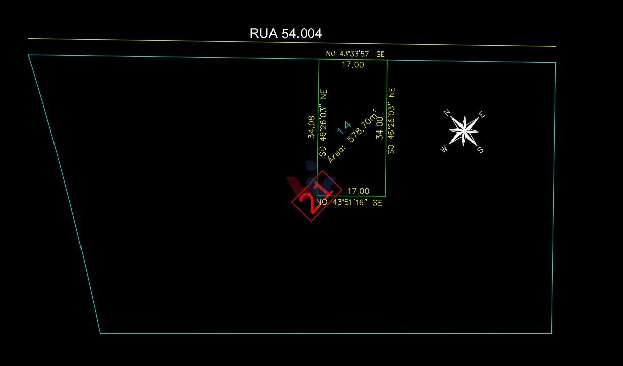 Terreno à Venda 578 m  no Jardim Paulista III, Maringá  Excele...