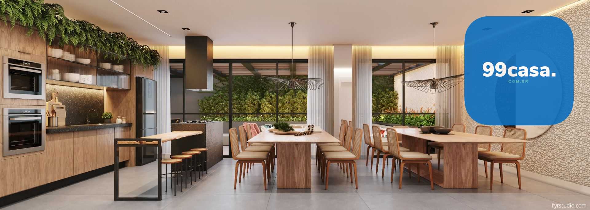 Sofisticado Studio no Batel com Sacada, Churrasqueira e Lazer ...