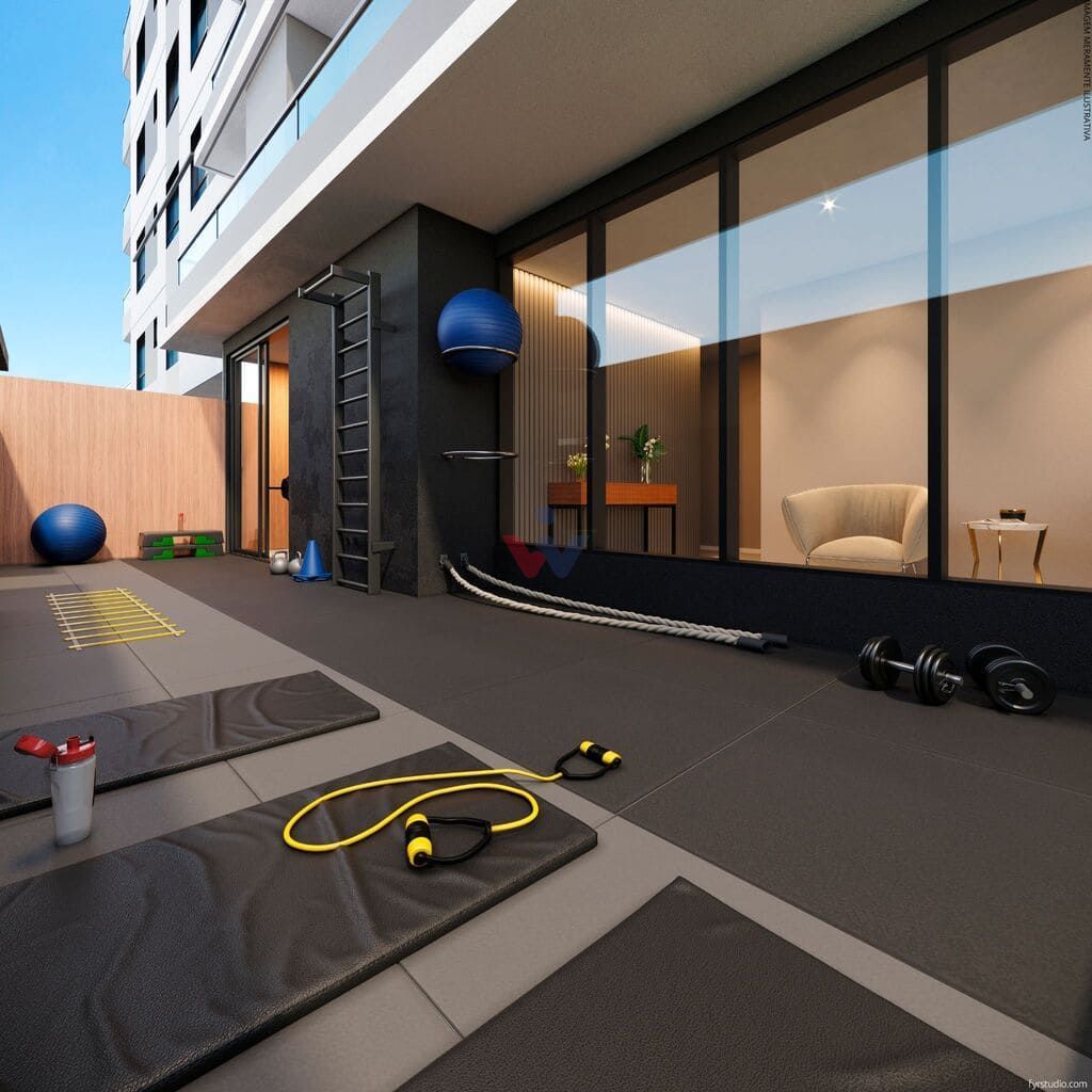 Apartamento no Capão Raso  2 Quartos, Sacada com Churrasqueira...