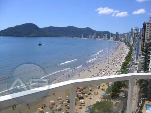 Apartamento Alto Padrão Frente Mar no Centro  2 Dorms, Varanda...