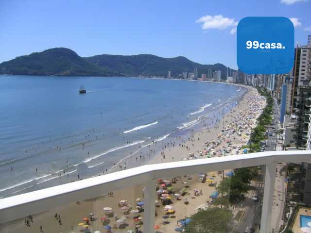 Apartamento Alto Padrão Frente Mar no Centro  2 Dorms, Varanda...