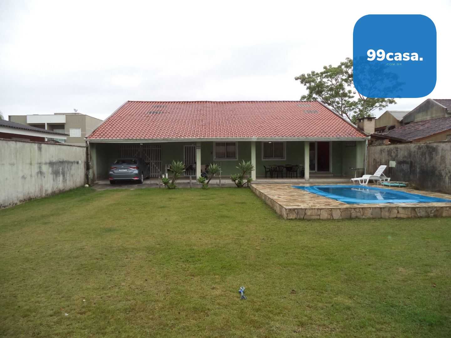 Casa na Praia de Guaratuba, Balneário Brejatuba, 4 Quartos, Pi...