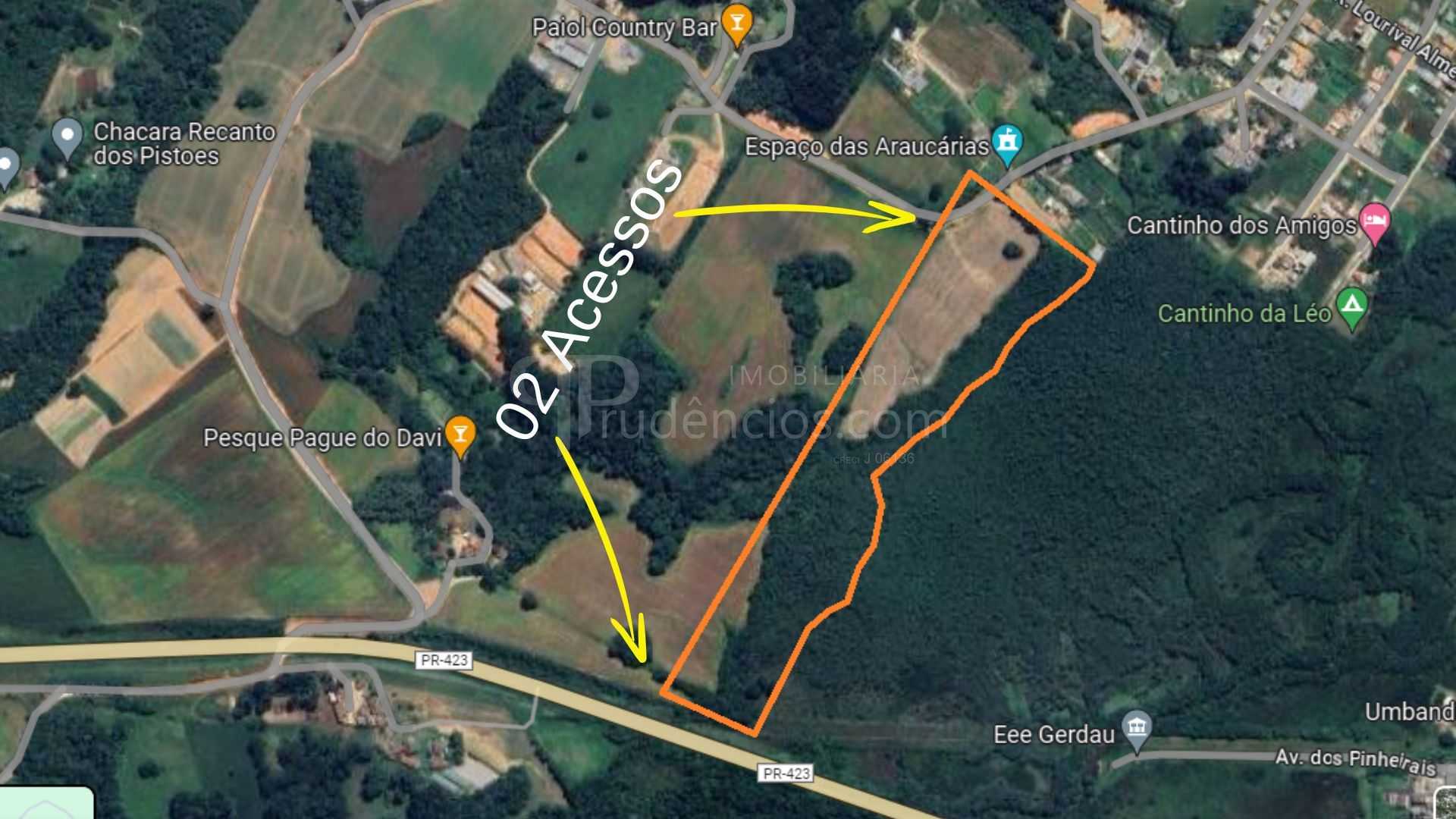 Área Industrial em Araucária  73.306m  Frente PR-423 com Poten...