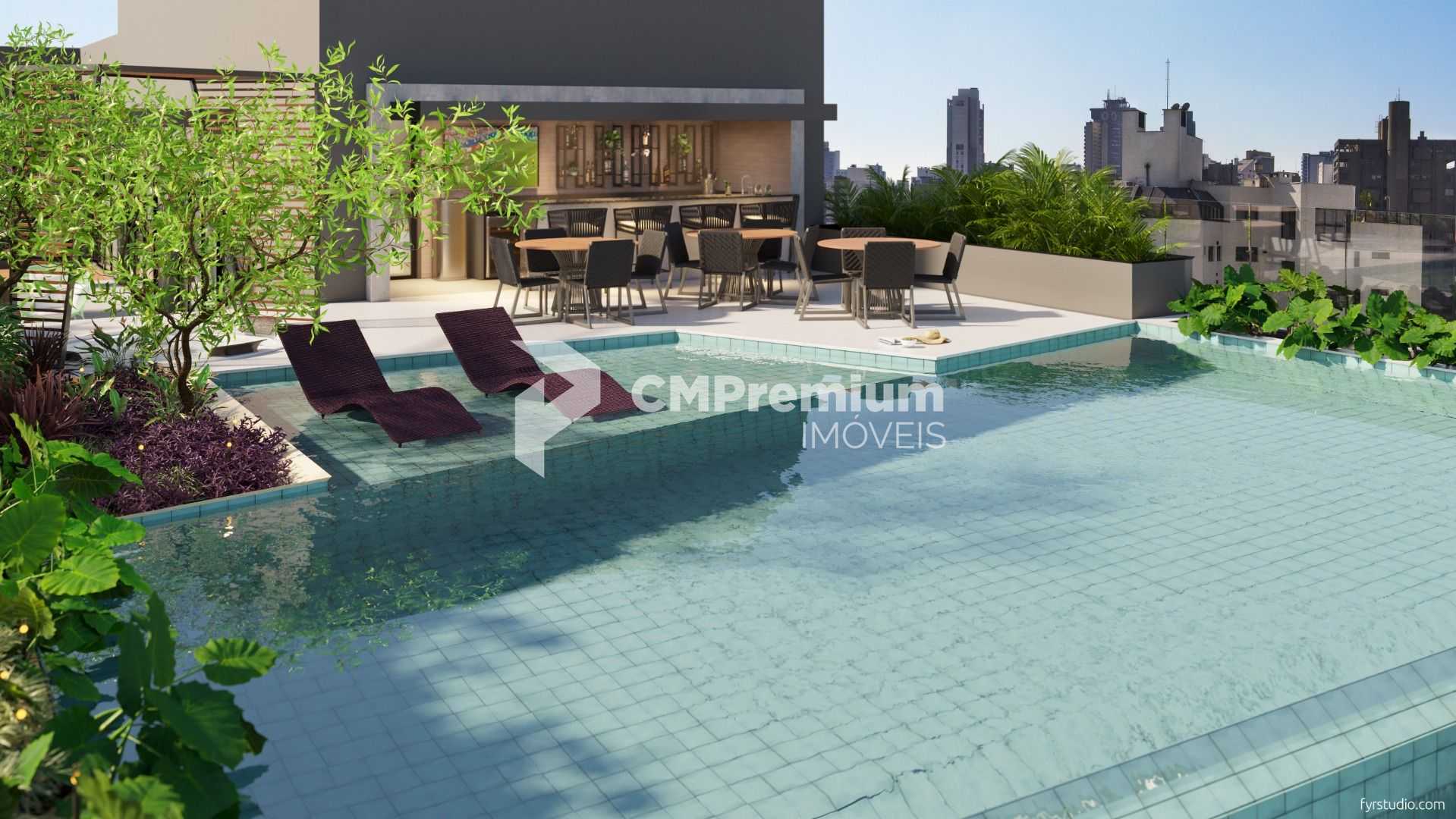 Sofisticado Studio no Batel com Sacada, Churrasqueira e Lazer ...