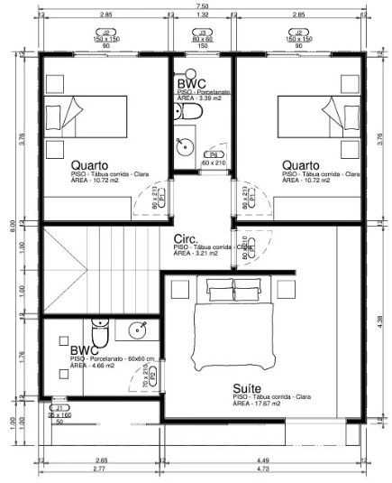 Sobrado Moderno 3 Quartos com Suíte em Condomínio Fechado  Cam...
