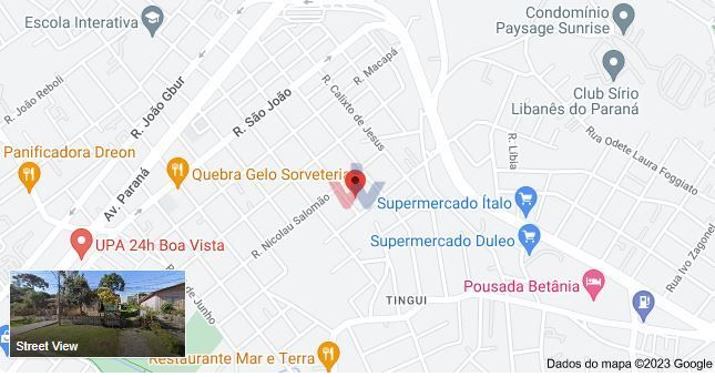 Terreno à Venda no Tingui, Curitiba  837 m  em Localização Pri...