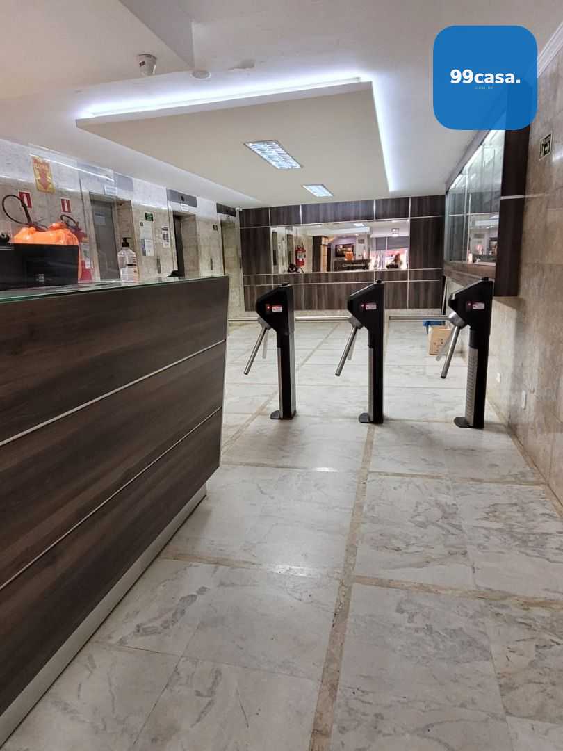 Sala em prédio central, seguro para trabalhar.