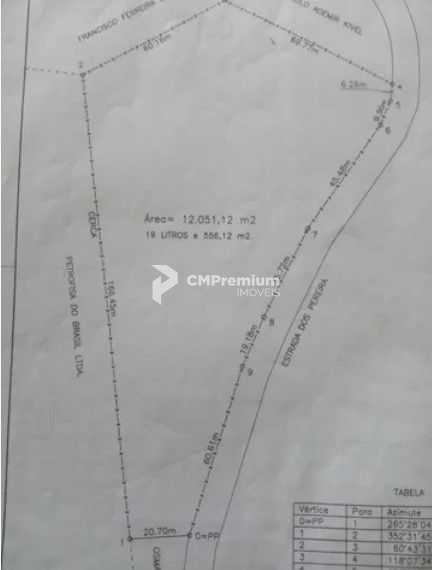 Terreno em Mandirituba  12.000 m , asfaltado, lote a partir de...