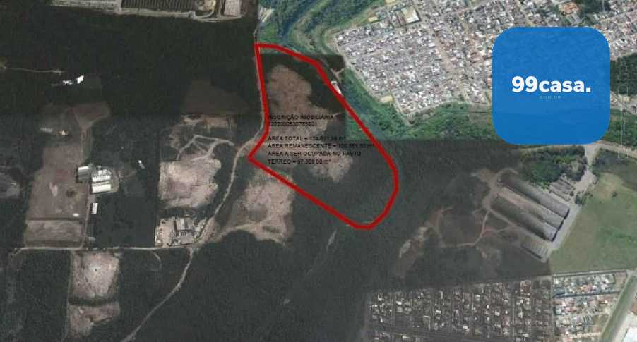 114.000 m  na Zona Industrial de Curitiba  Potencial para Gran...