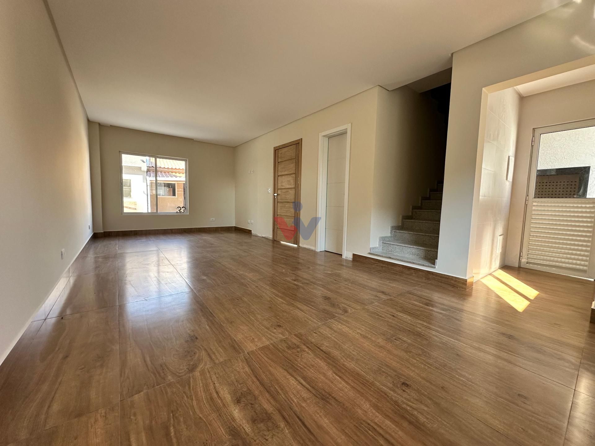 Sobrado novo à venda em condomínio no São Braz Curitiba, 3 qua...