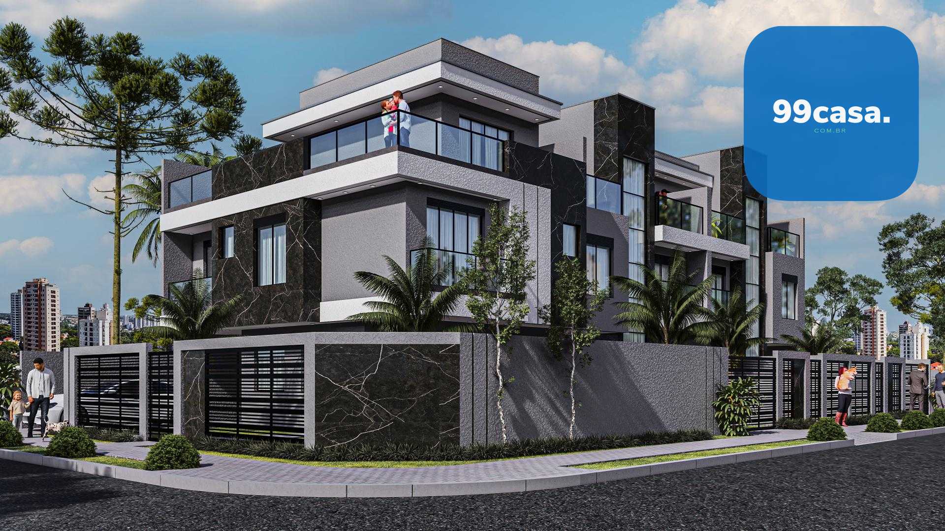 Sobrado com 3 quartos à venda, Água Verde, CURITIBA - PR