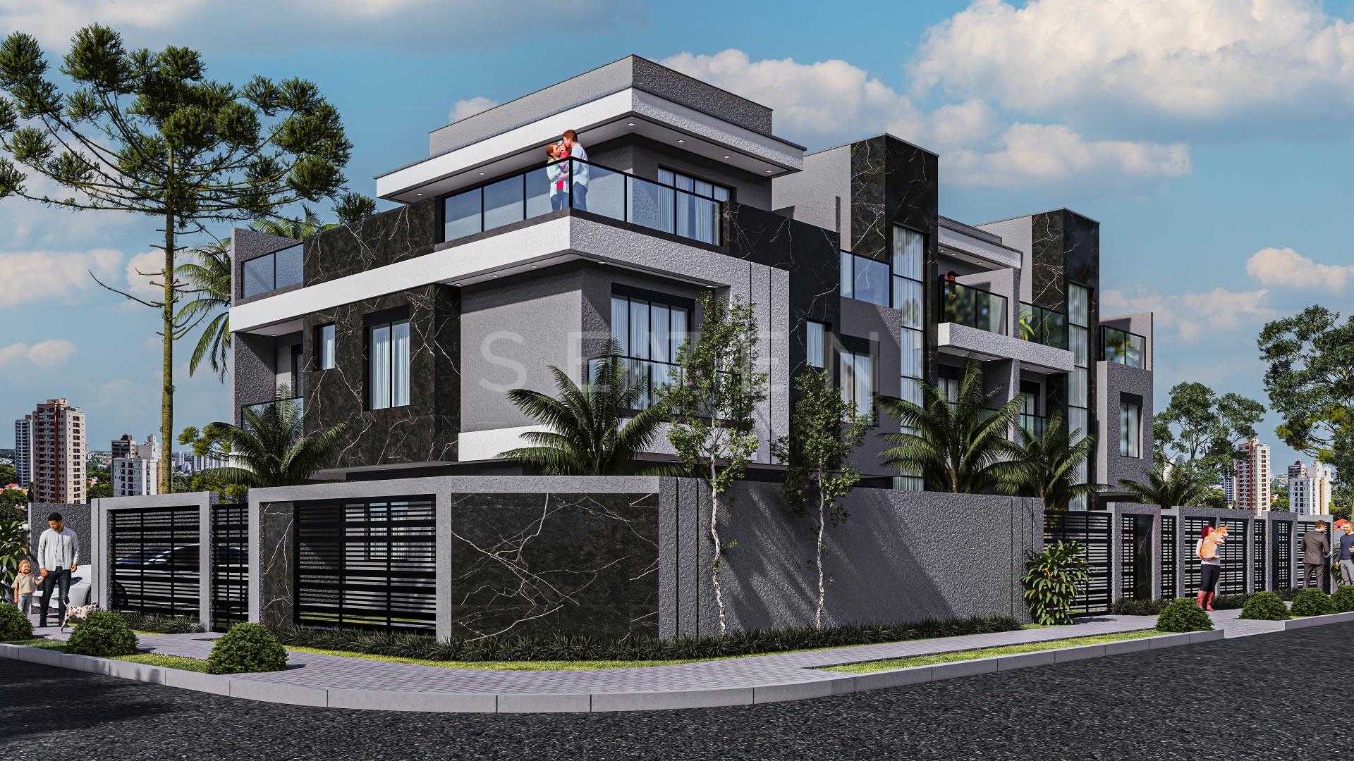 Sobrado com 3 quartos à venda, Água Verde, CURITIBA - PR