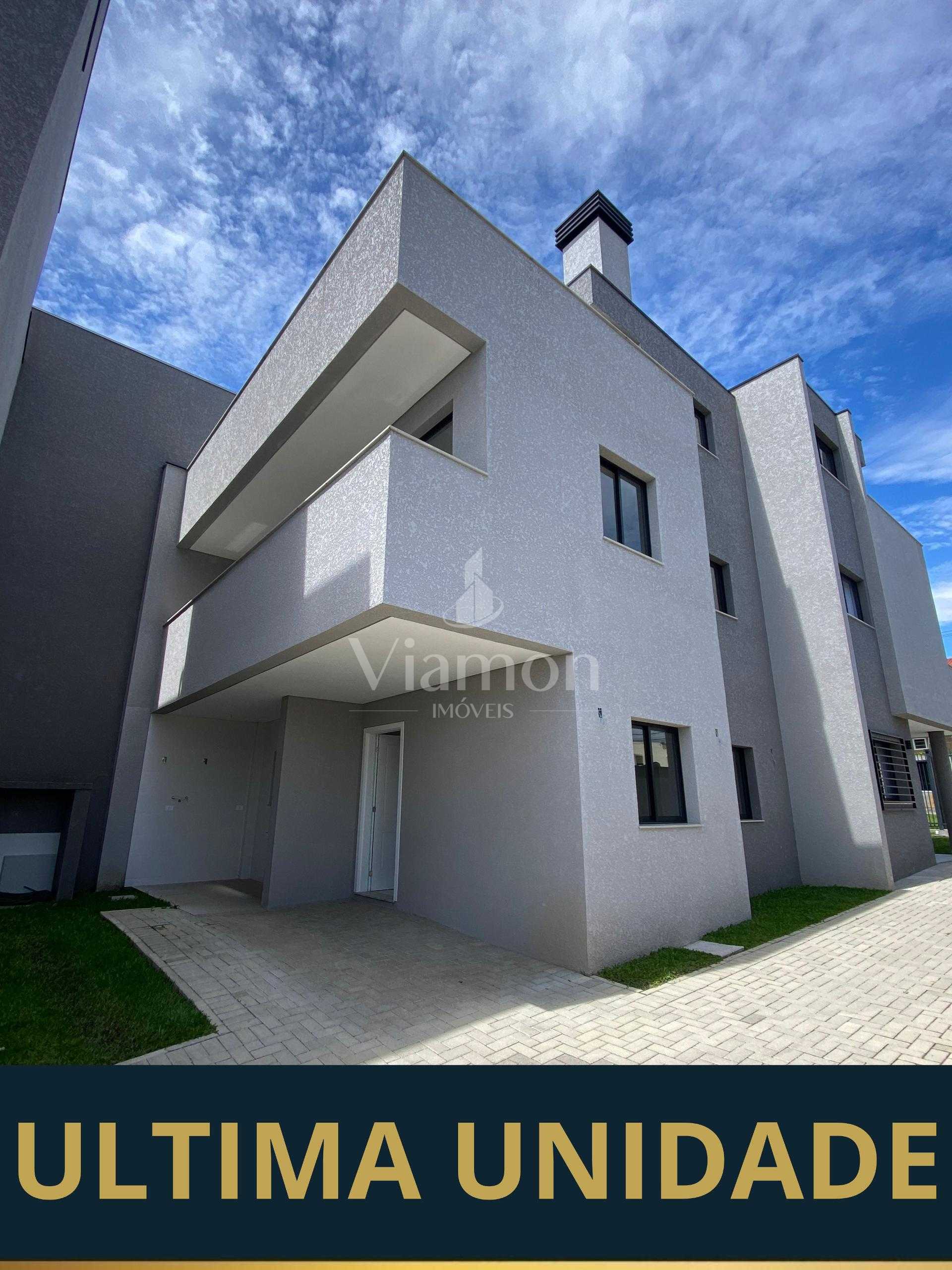 Sobrado à venda no São Braz em Curitiba, 3 quartos, próximo à ...