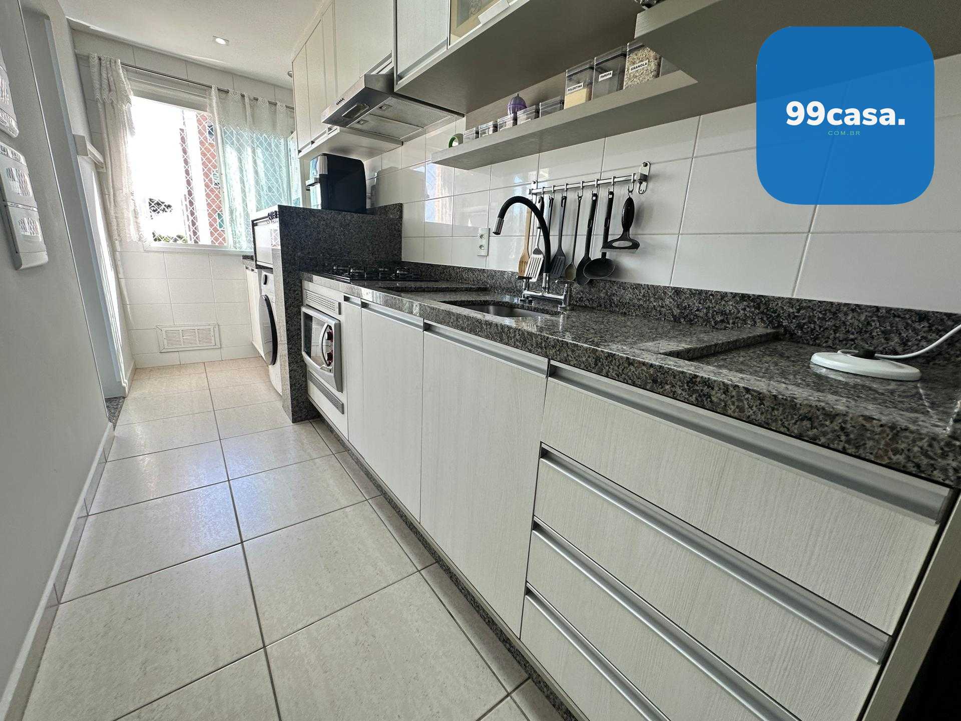 Apartamento com 3 dormitórios à venda,89.00 m , Orleans, CURIT...