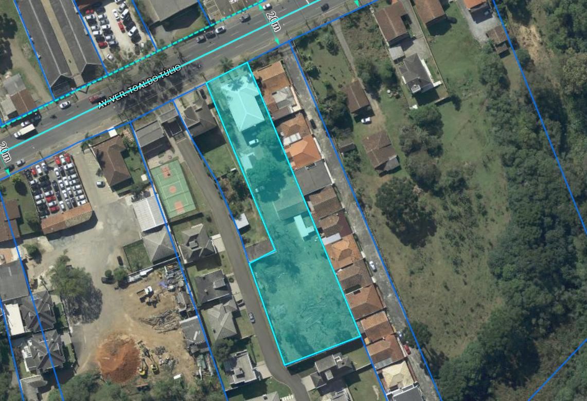 Terreno com 2.930,18m² à venda, Santa Felicidade, CURITIBA - PR