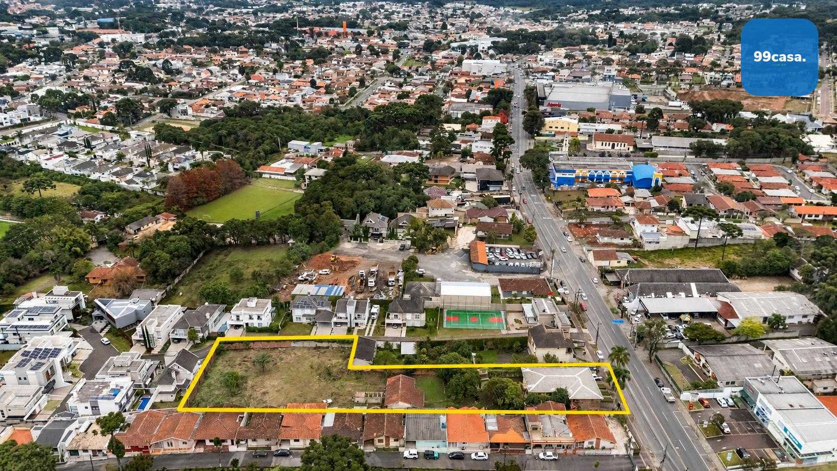 Terreno com 2.930,18m² à venda, Santa Felicidade, CURITIBA - PR