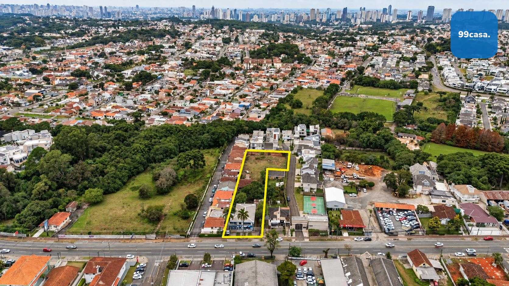 Terreno com 2.930,18m² à venda, Santa Felicidade, CURITIBA - PR