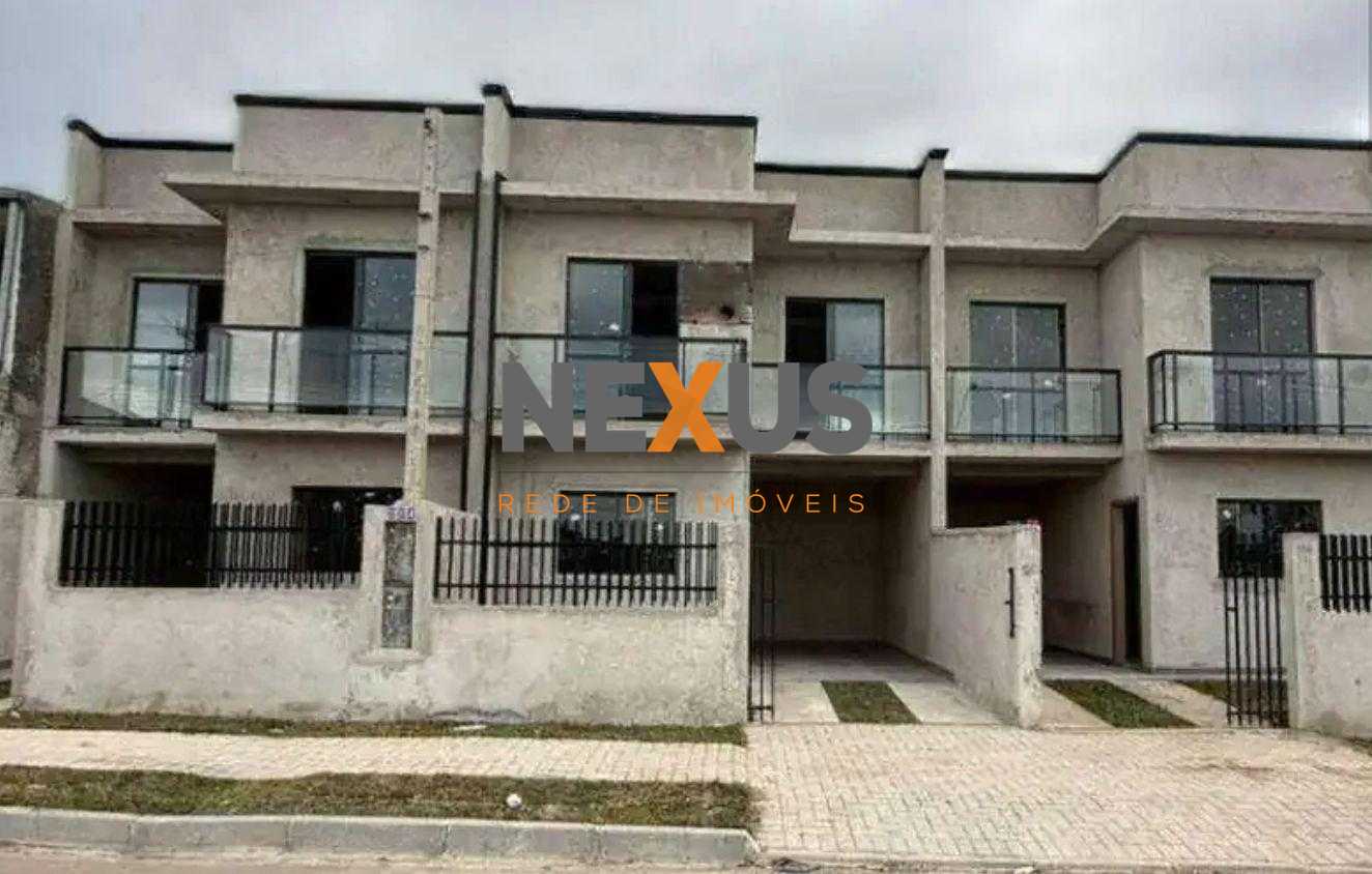 Sobrados novos no Tatuquara, divisa com Umbará. 3 quartos, áre...
