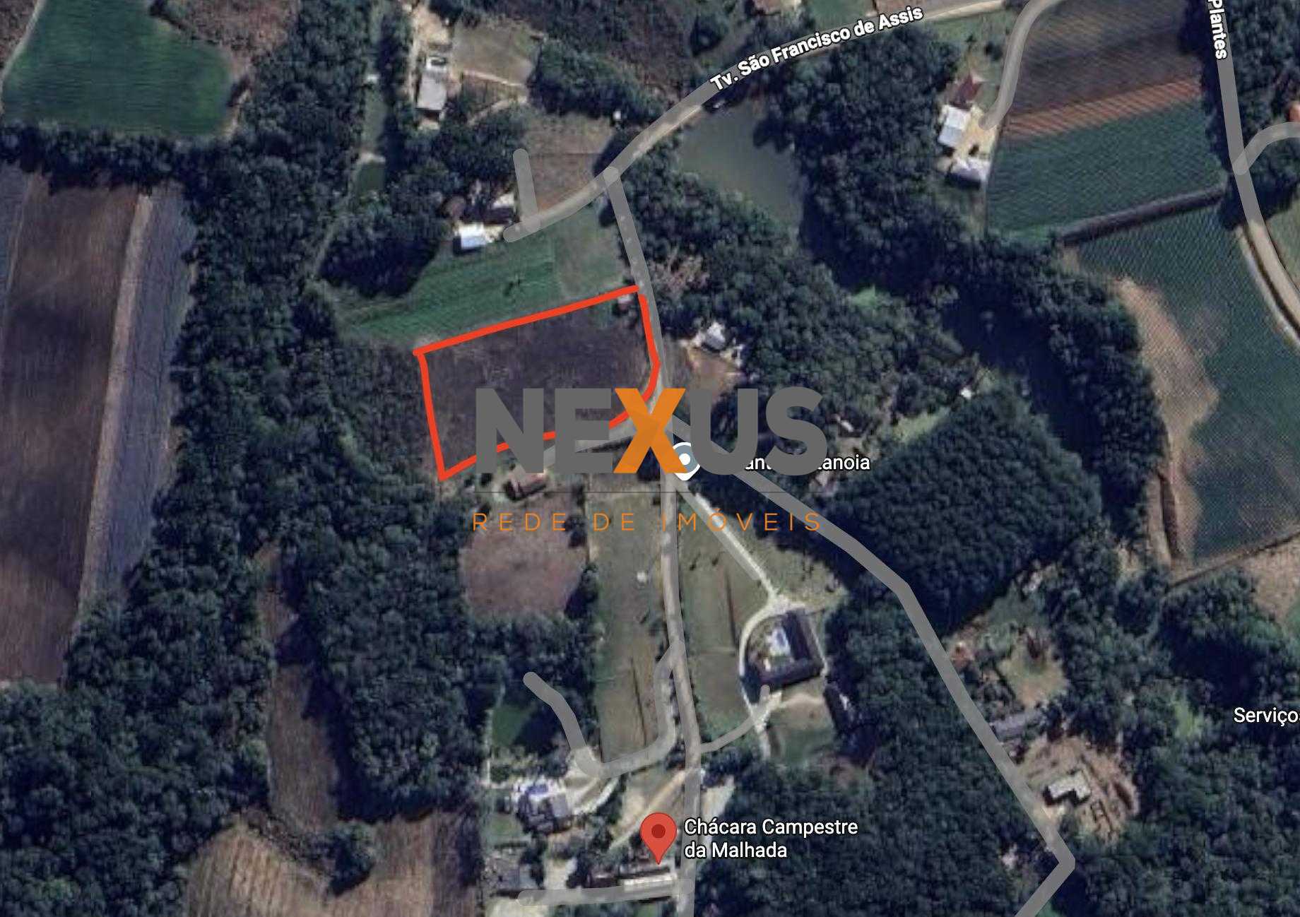 Terreno Rural à venda, Bairro Malhada, S J Pinhais - PR, com p...