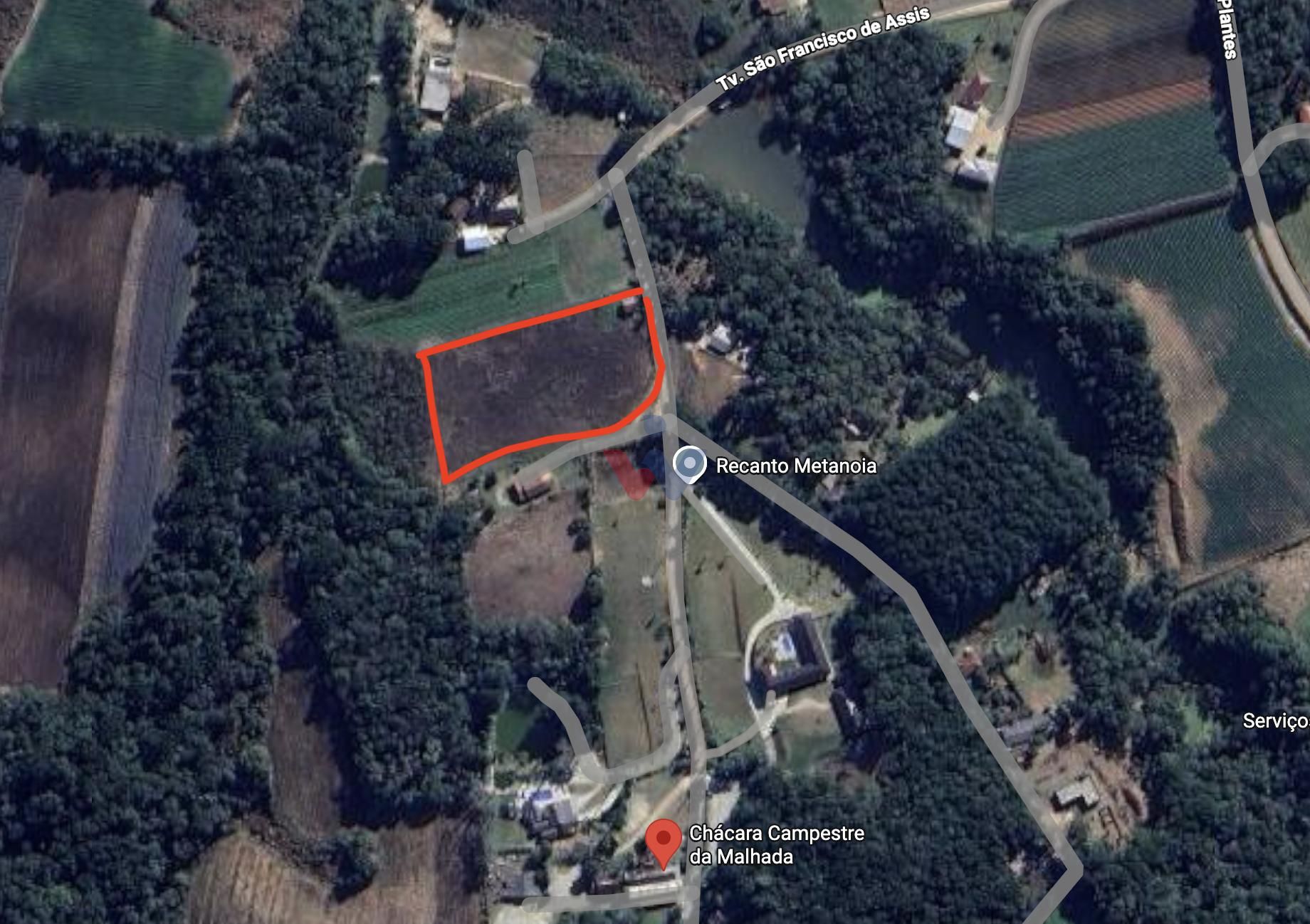 Terreno Rural à venda, Bairro Malhada, S J Pinhais - PR, com p...