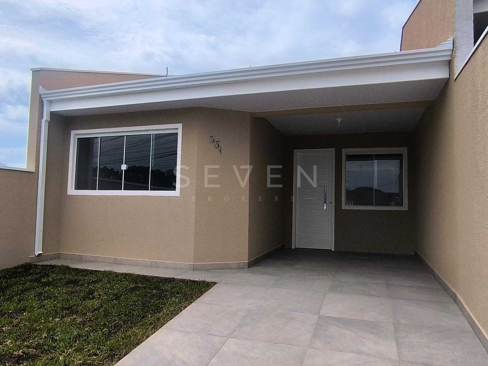 Casa à venda, nova, 2 quartos com quintal - Gralha Azul, FAZEN...