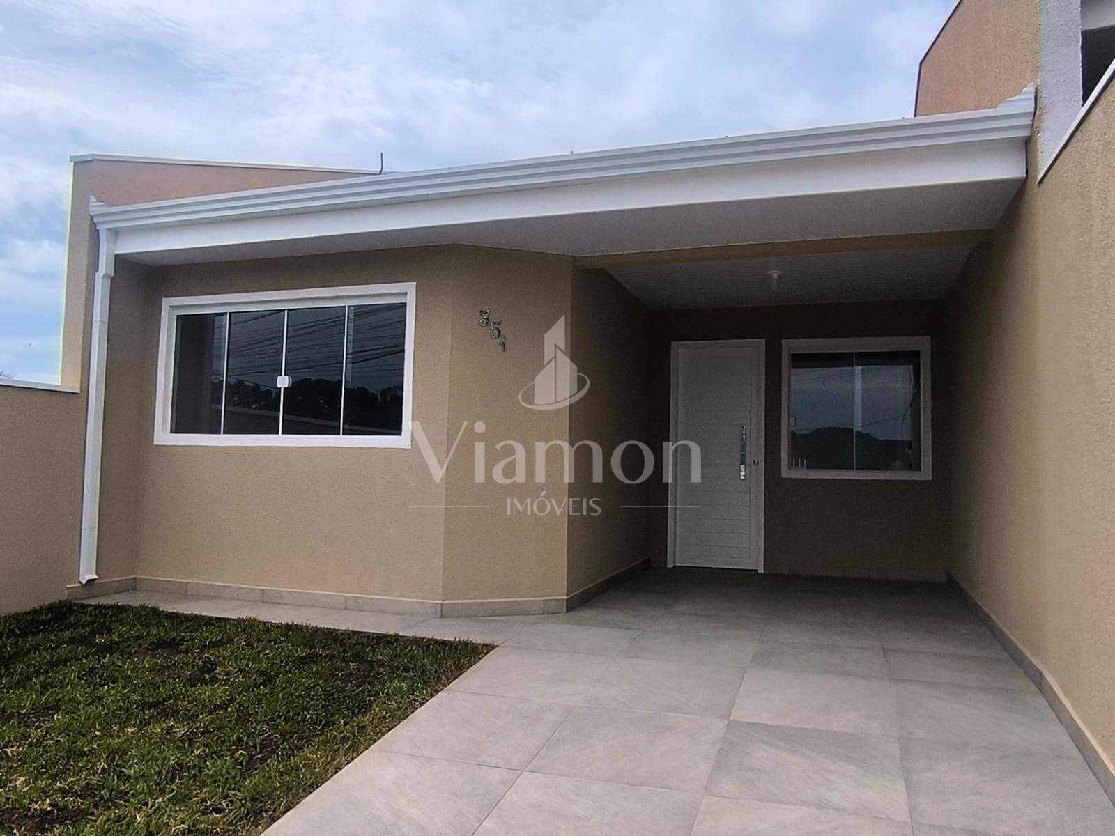 Casa à venda, nova, 2 quartos com quintal - Gralha Azul, FAZEN...