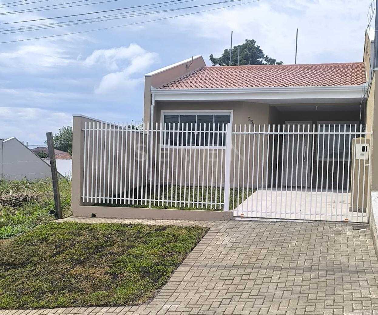 Casa à venda, nova, 2 quartos com quintal - Gralha Azul, FAZEN...