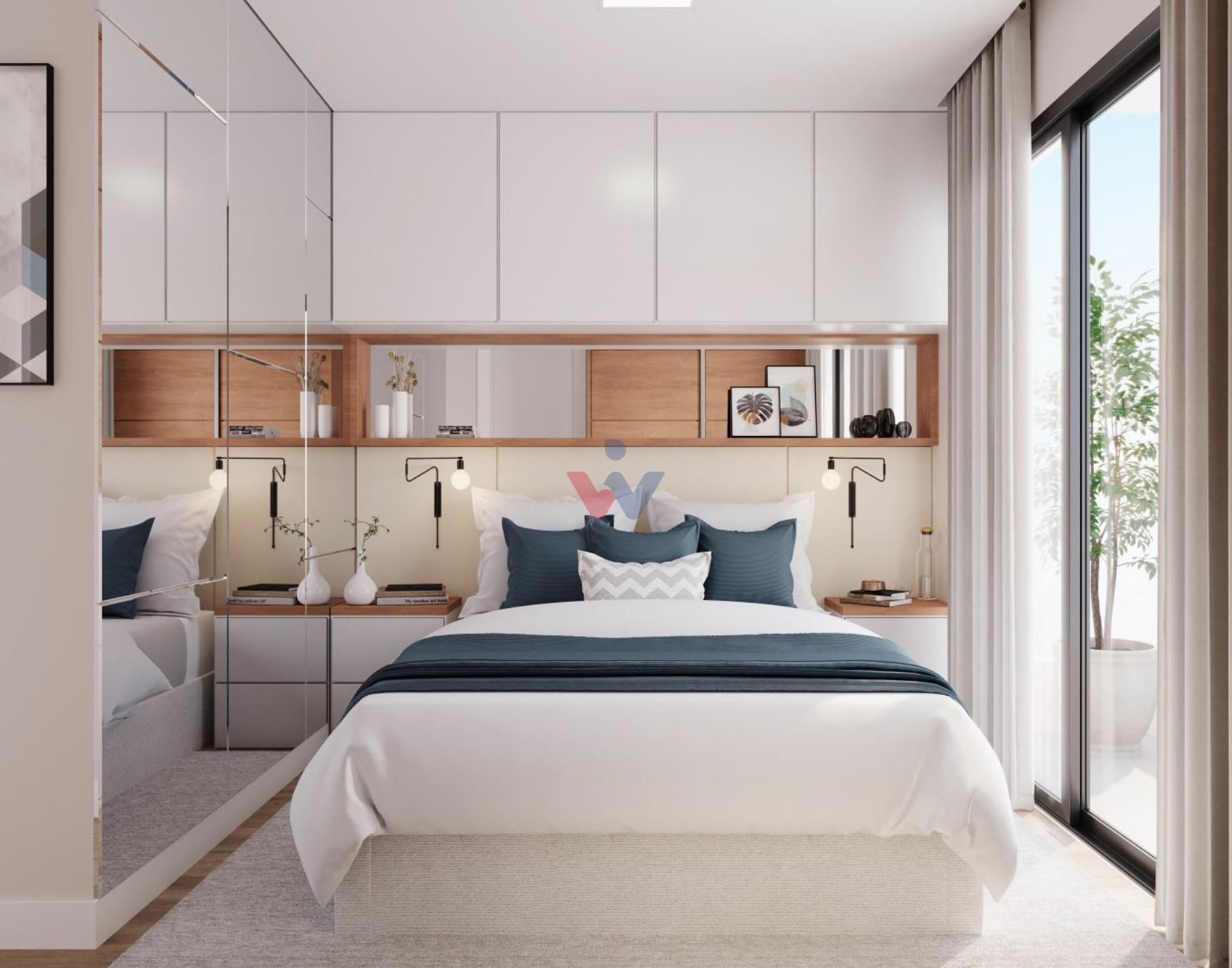 Apartamento 2 quartos  1 Suite  com sacada no Capão Raso em Cu...