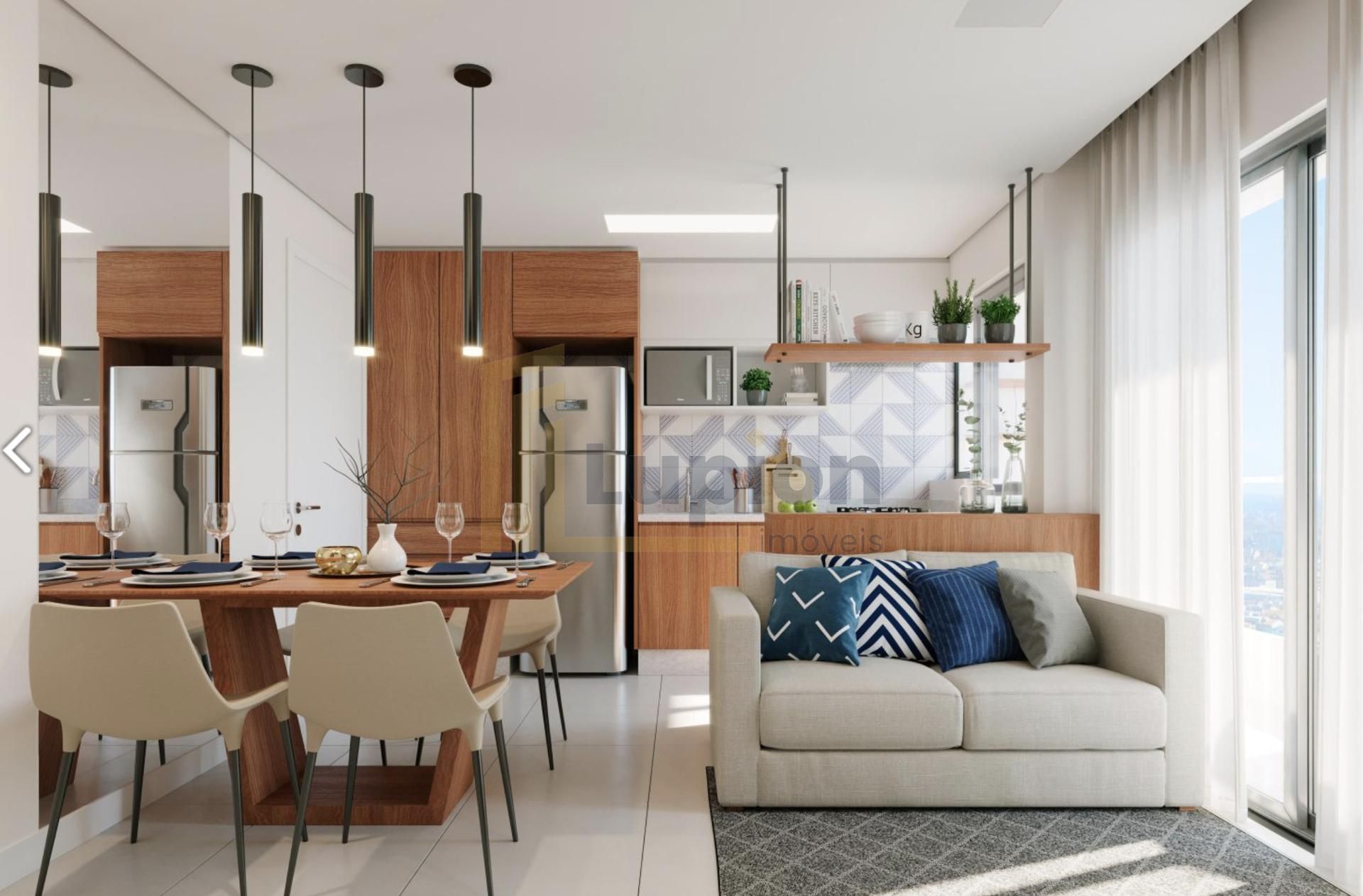 Apartamento 2 quartos  1 Suite  com sacada no Capão Raso em Cu...