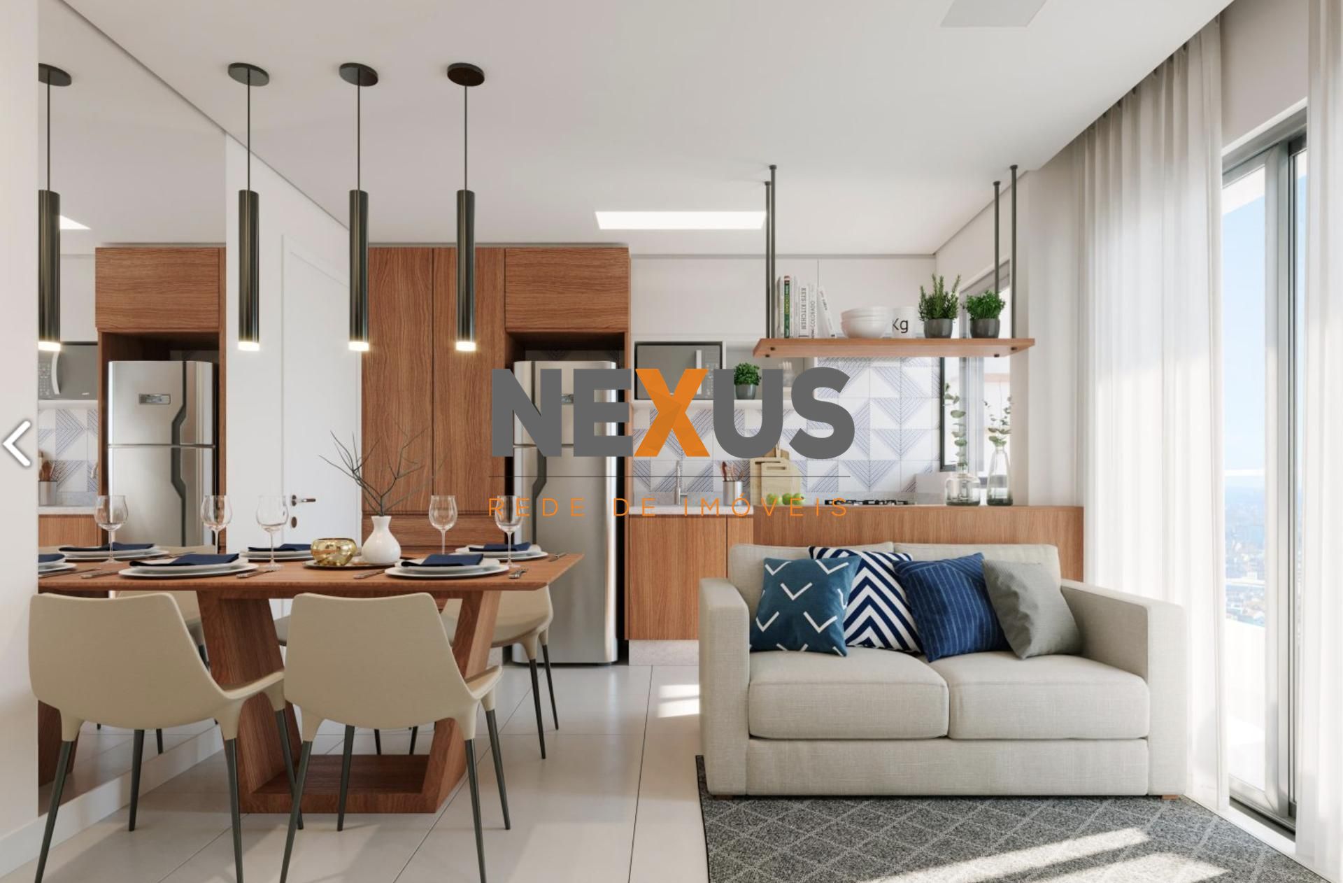 Apartamento 2 quartos  1 Suite  com sacada no Capão Raso em Cu...