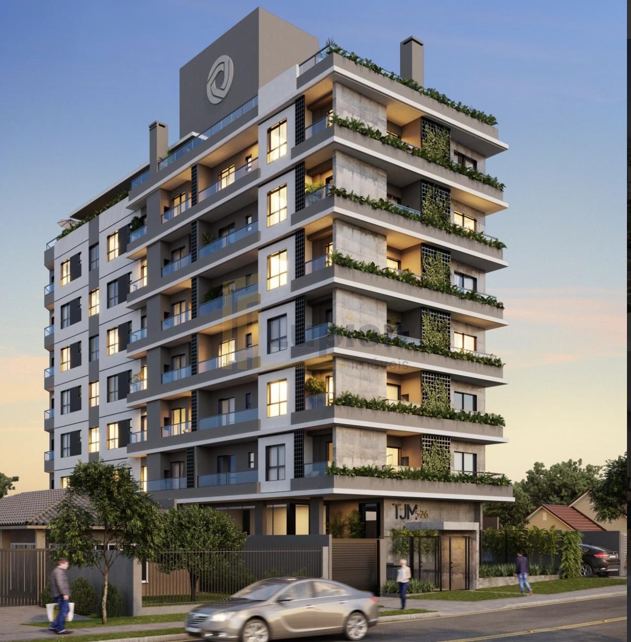 Apartamento 2 quartos  1 Suite  com sacada no Capão Raso em Cu...