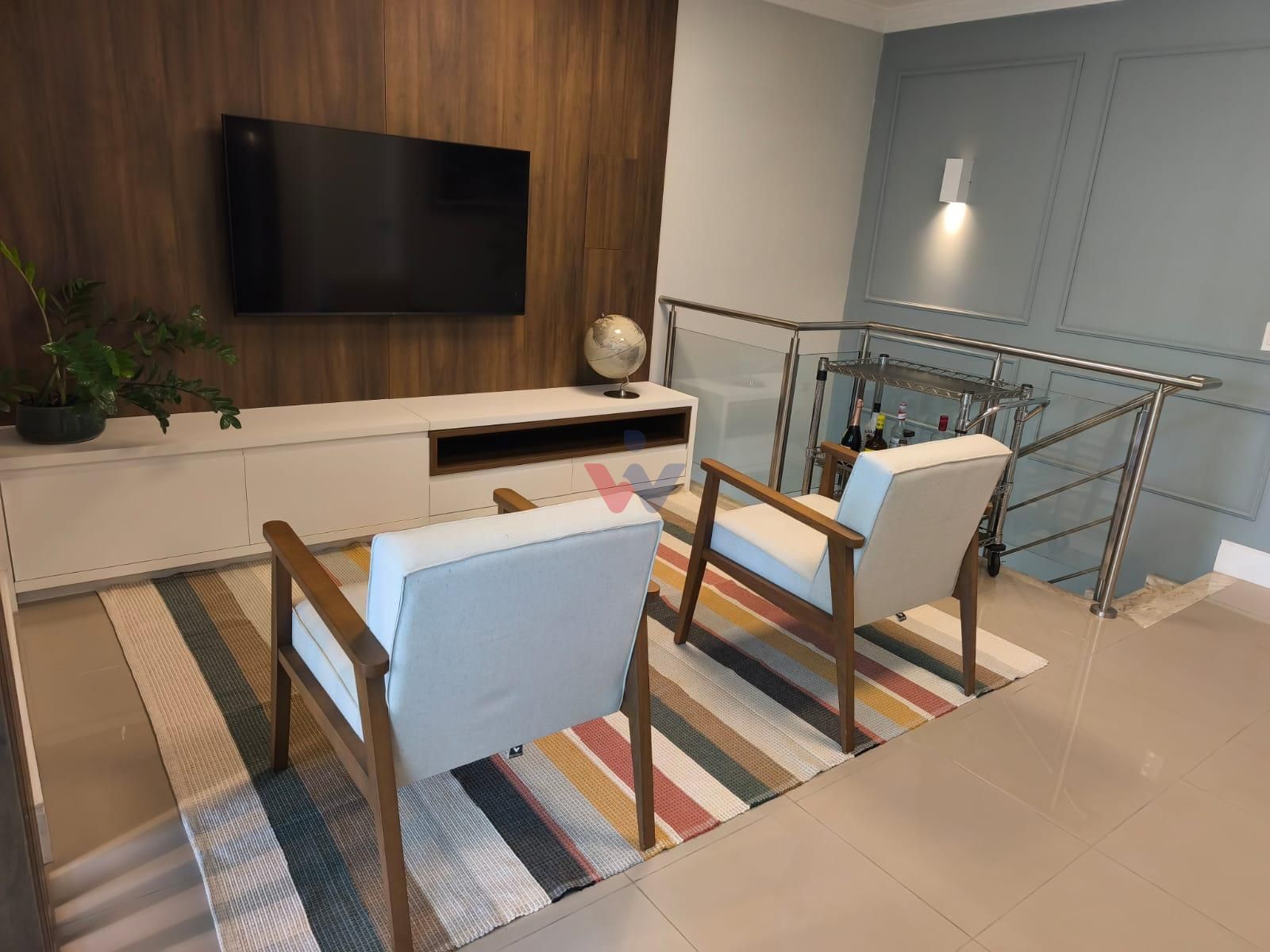 Cobertura duplex mobiliada com rooftop e espaço gourmet no Águ...